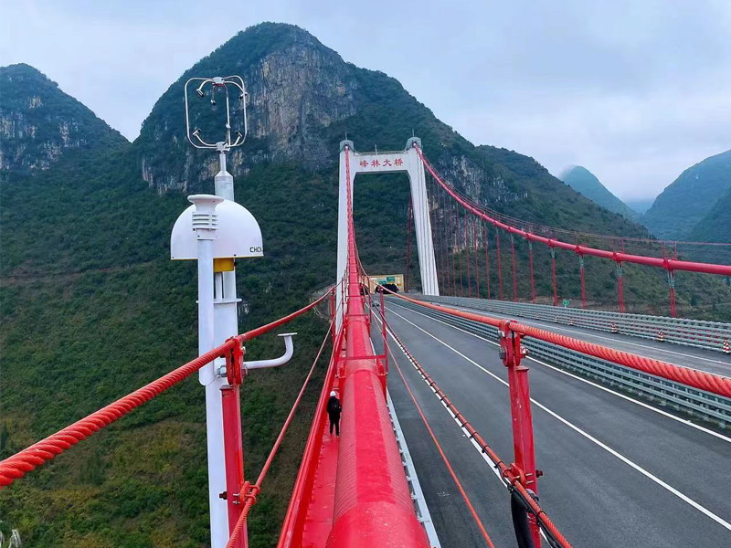 三维
（CFF3D-1），助力贵州省黔西南兴义环城公路峰林大桥健康监测
